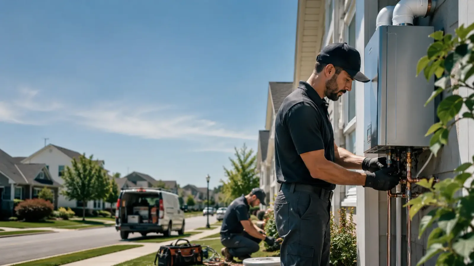 Tankless Water Heater Installation in Wildrose, ND